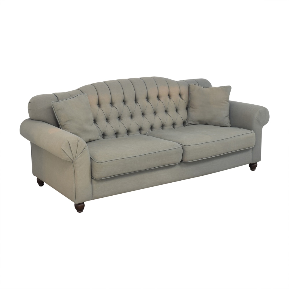 ABC Carpet & Home Tufted Roll Arm Sofa | 82% Off | Kaiyo