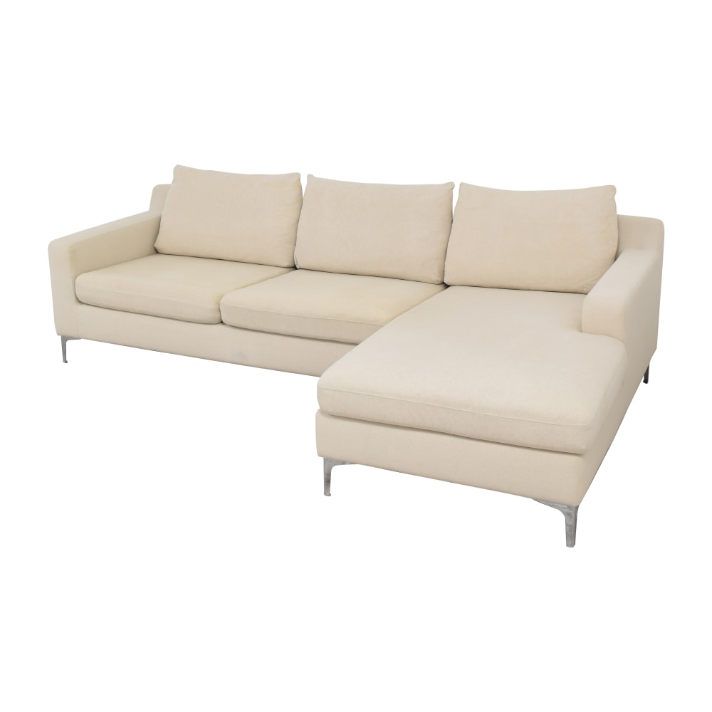 Interior Define Sloan Sectional Sofa with Chaise | 36% Off | Kaiyo