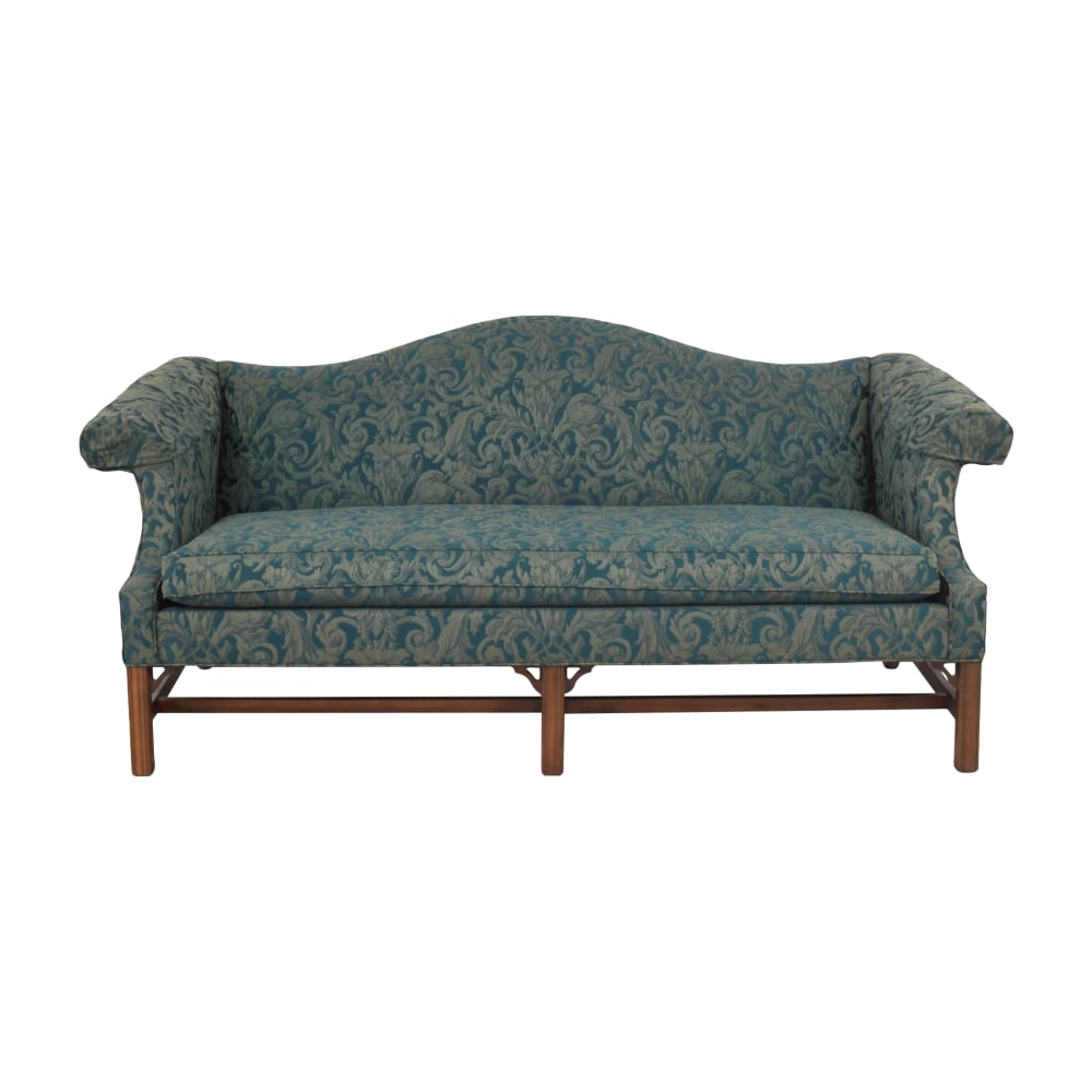 Ethan Allen Camelback Chippendale Sofa 73 Off Kaiyo