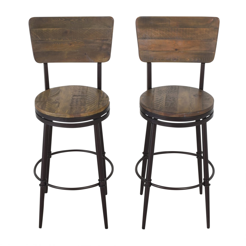 Raymour & Flanigan Raymour & Flanigan Isaac Swivel Bar Stools price