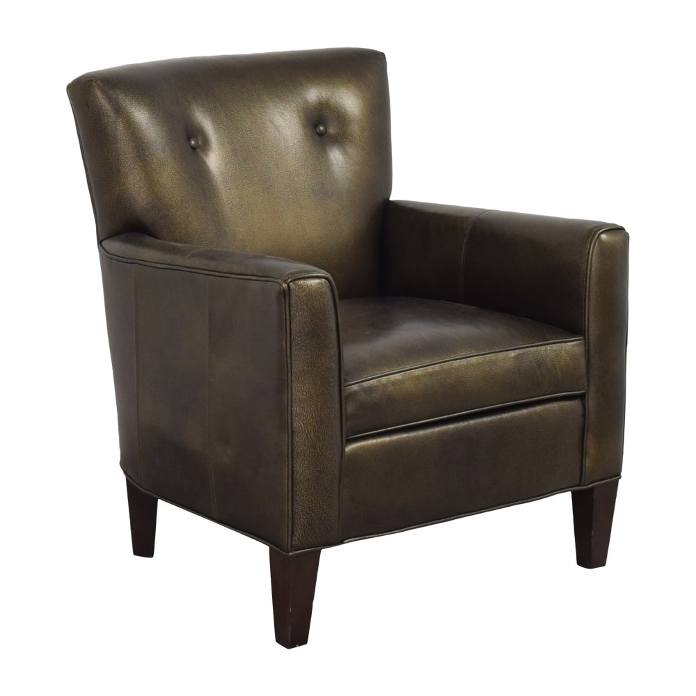 shop Ethan Allen Tufted Wingback Chair Ethan Allen