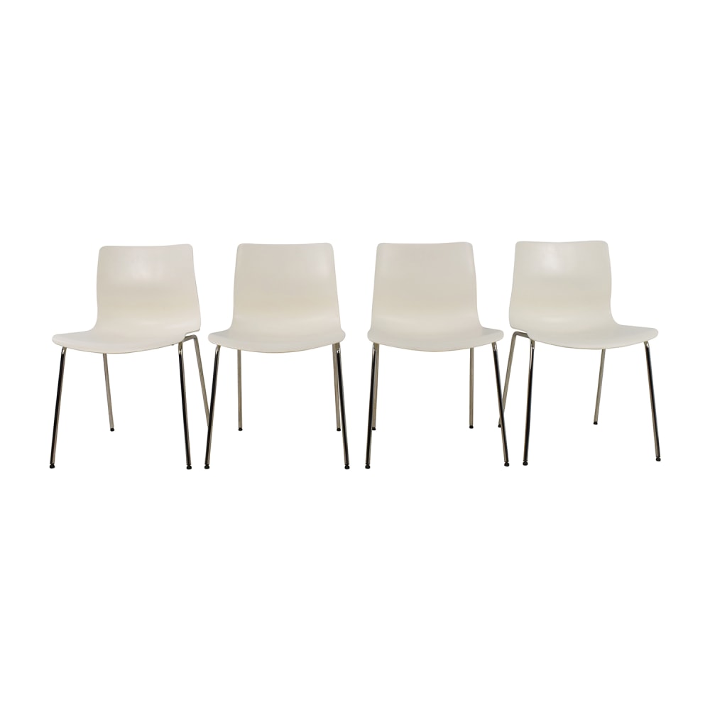 IKEA Erlund White Chairs, 63% Off