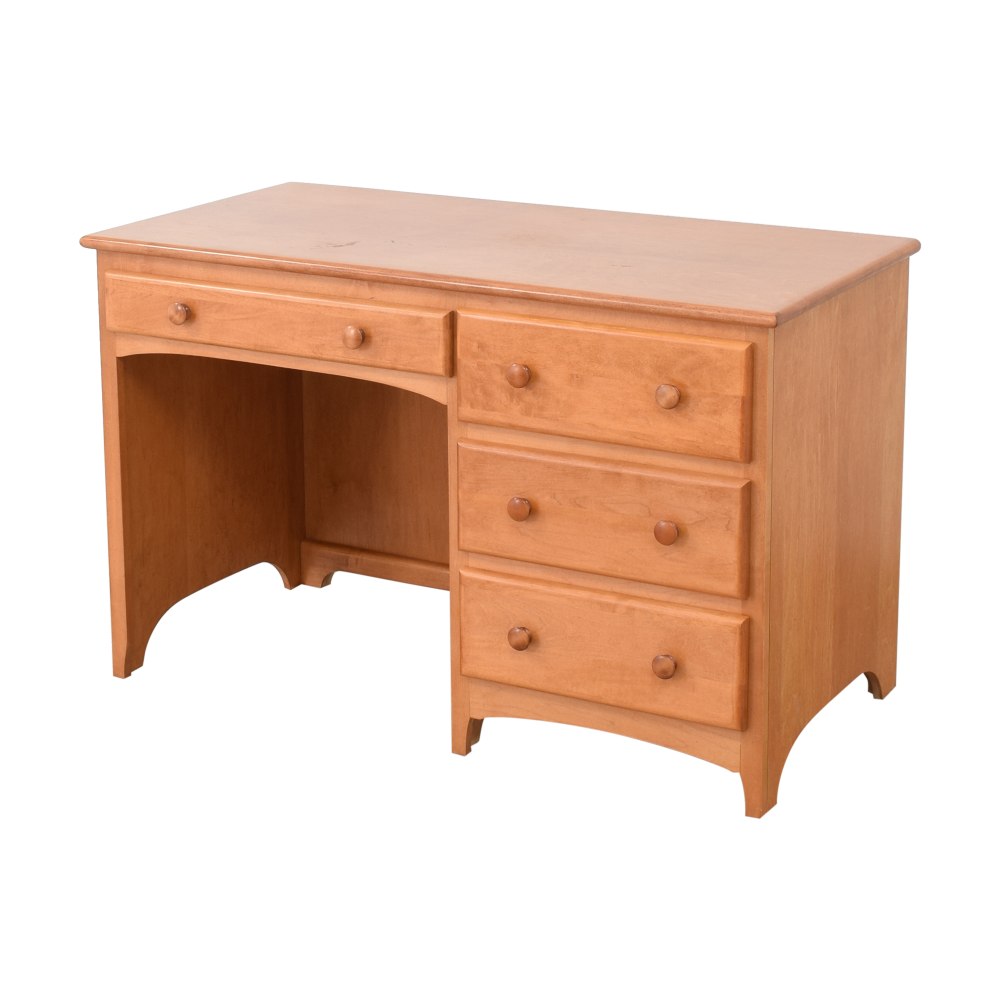  Four Drawer Pedestal Desk Tables