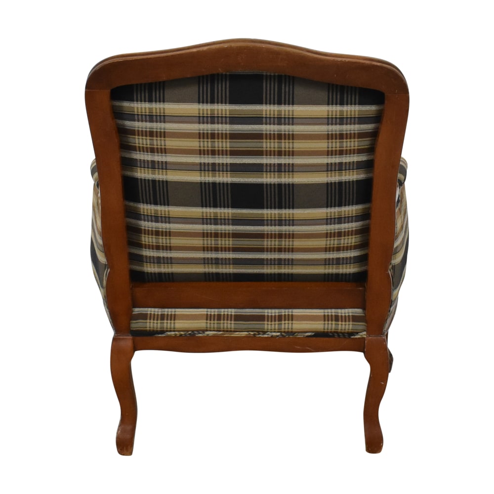 Shop Upholstered Accent Chair With Ottoman 