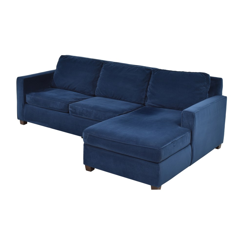 Dalton 3 Piece Chaise Sectional, Sofa With Chaise