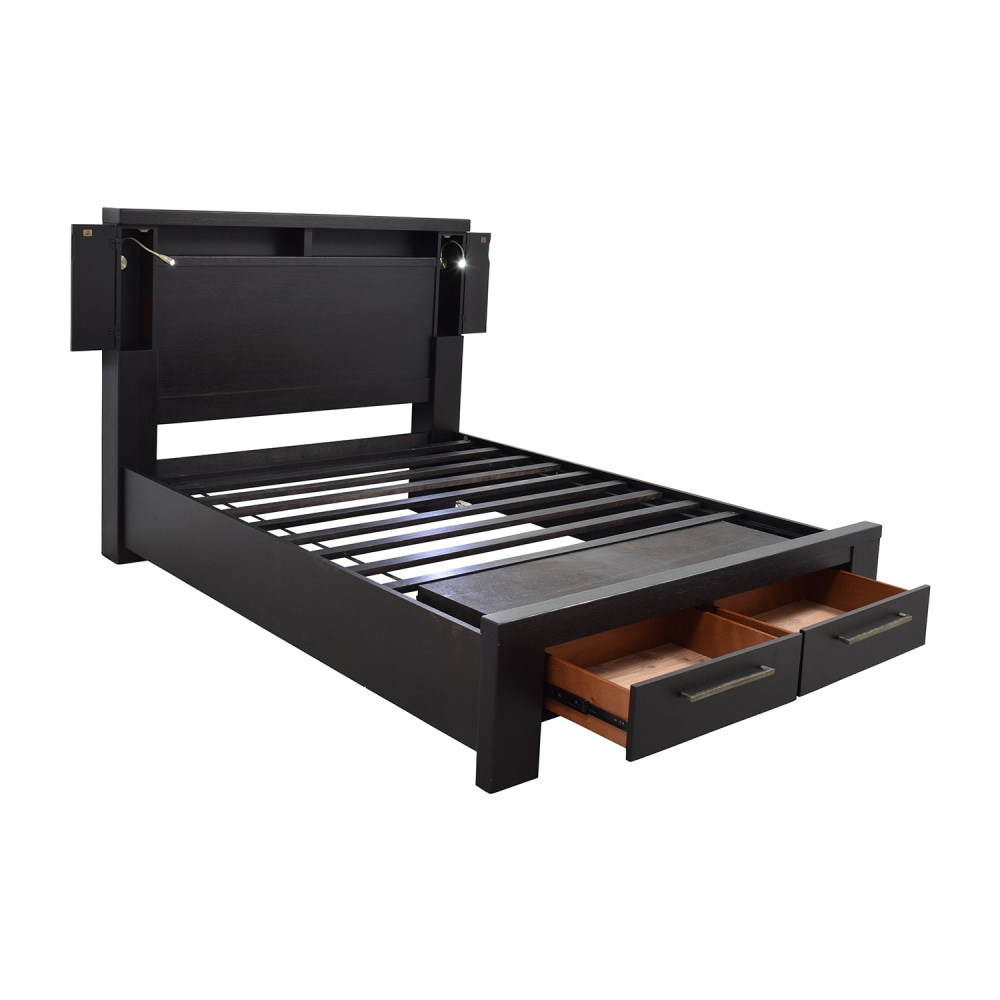 Metropolitan Home Tocara Queen Storage Bed Frame | 56% Off | Kaiyo