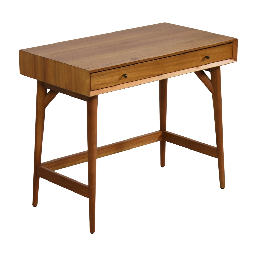 buy West Elm Mid Century Modern Mini Desk  West Elm