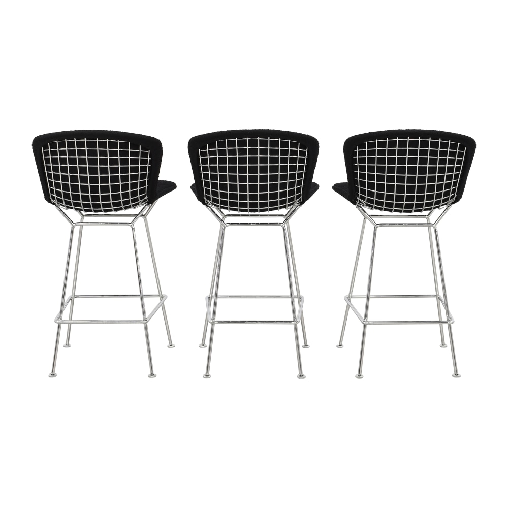 Knoll Knoll Bertoia Upholstered Bar Stools dimensions