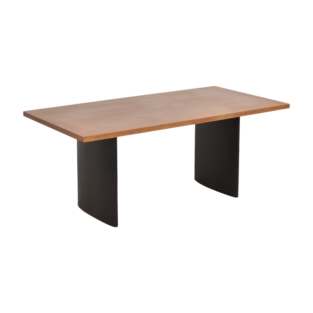 West Elm Campbell Plinth Dining Table | 37% Off | Kaiyo