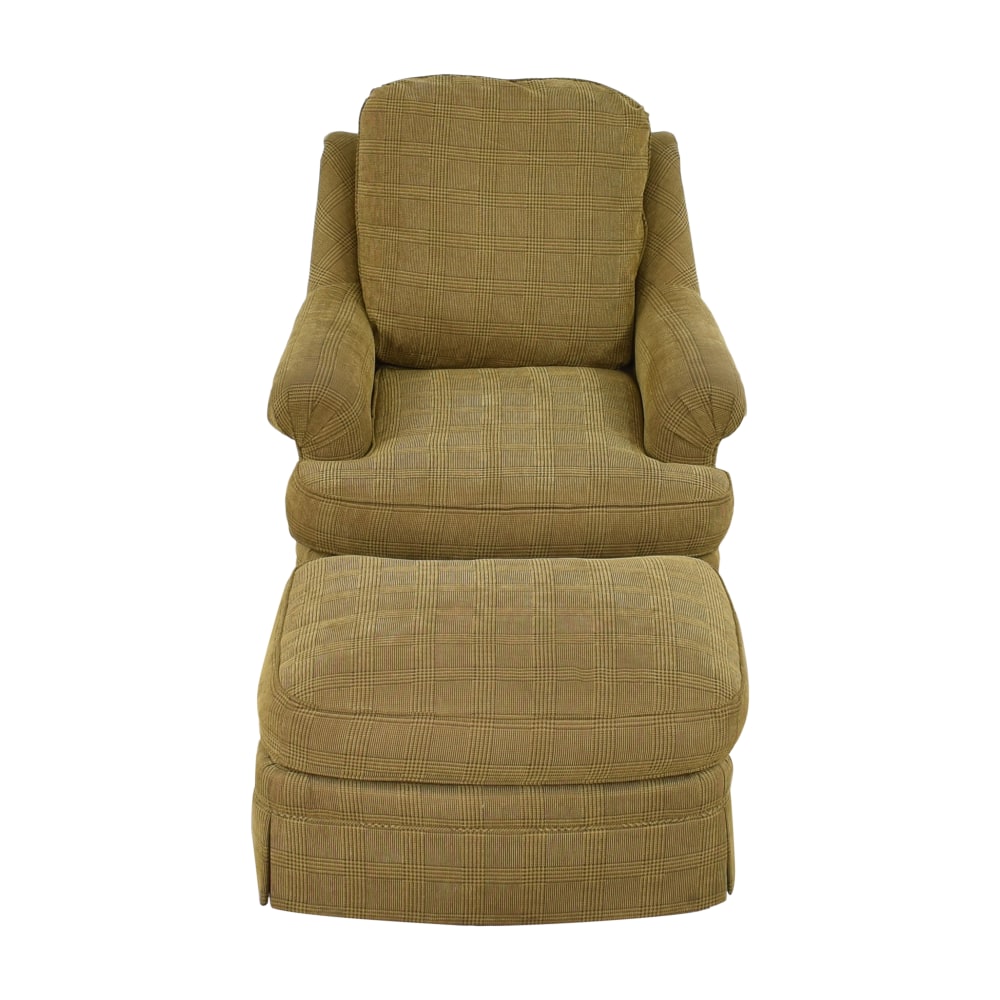 Sherrill Furniture Sherrill Furniture Skirted Chair and Ottoman coupon