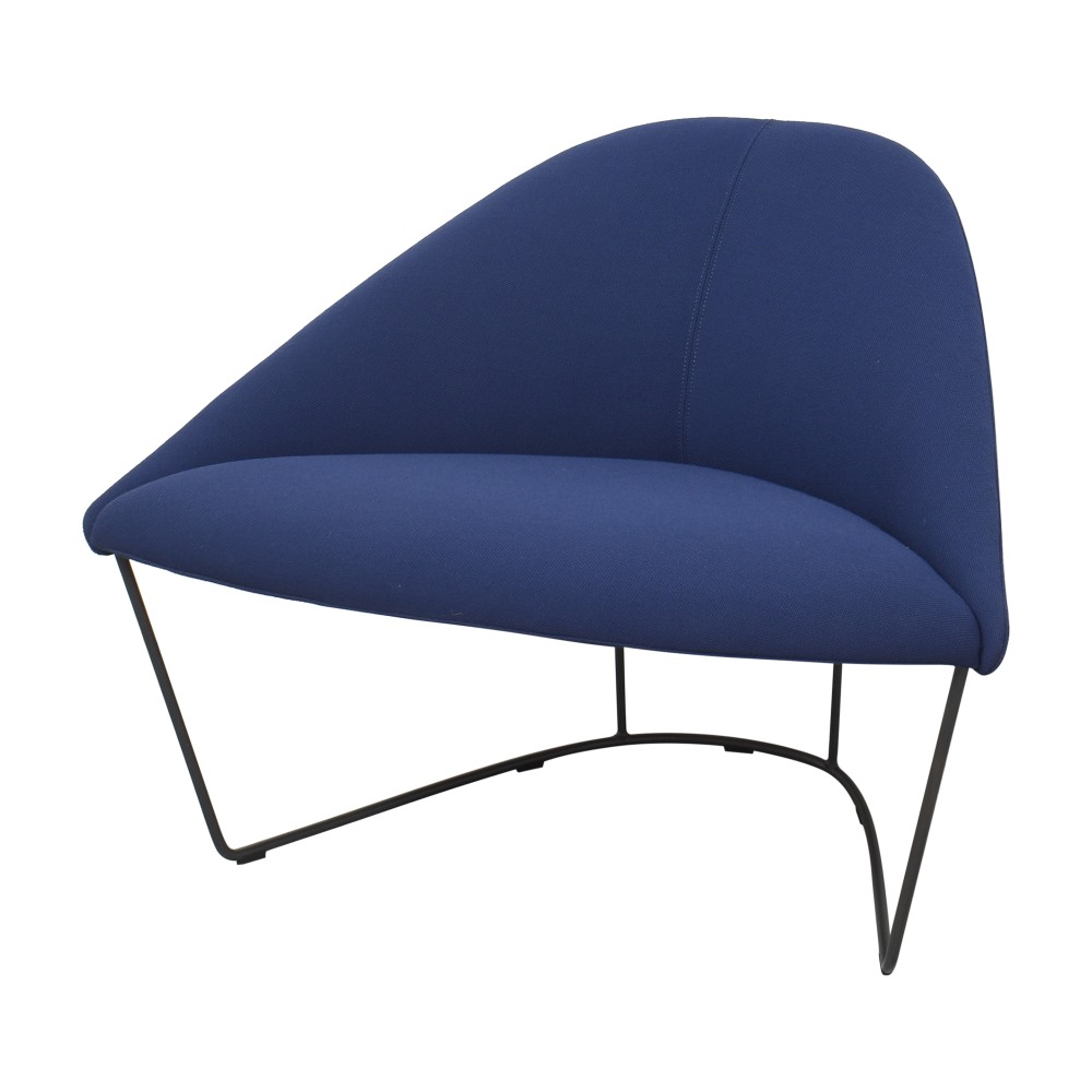 Arper Arper Colina Sled Base Lounge Chair coupon