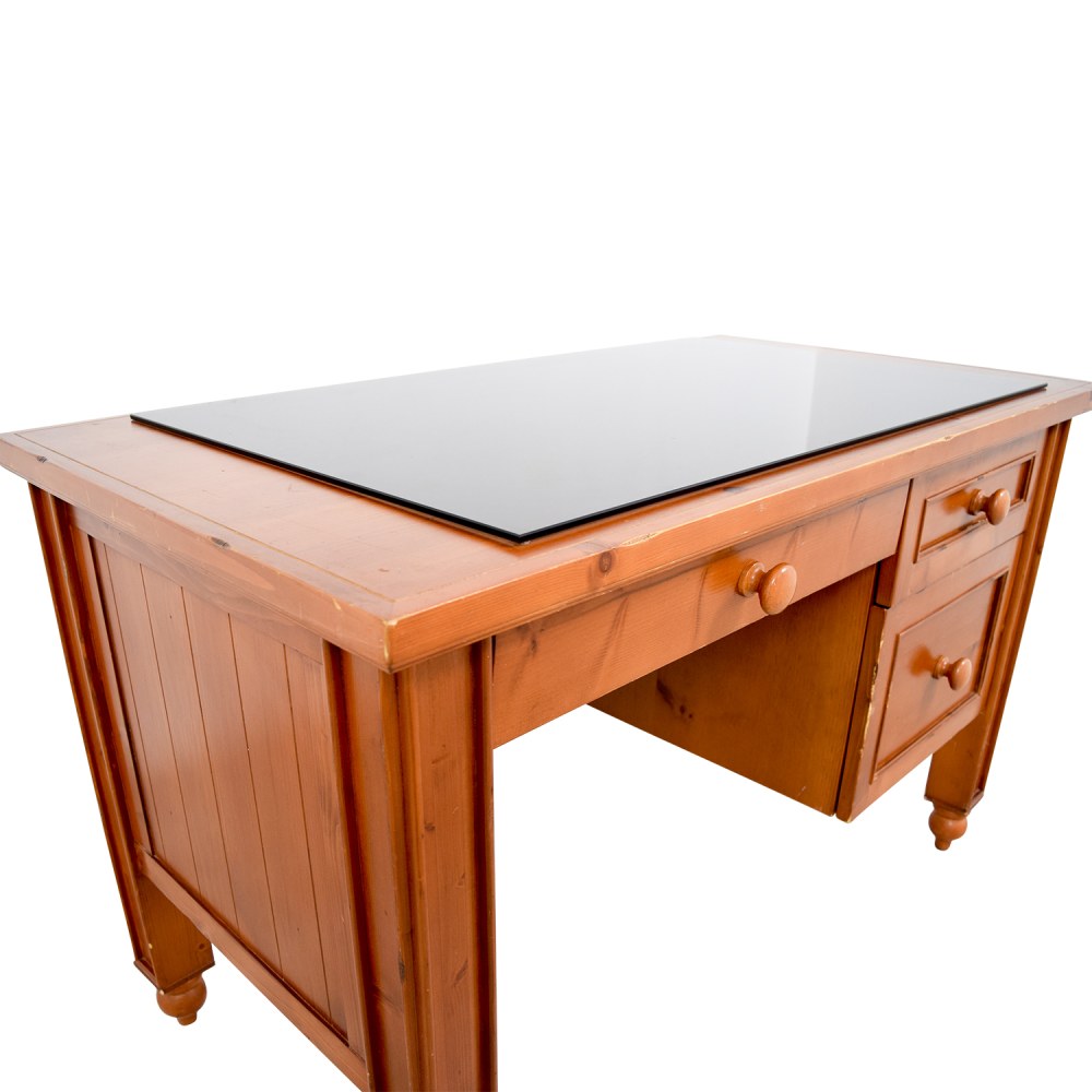 hot selling desk with cabinet solid