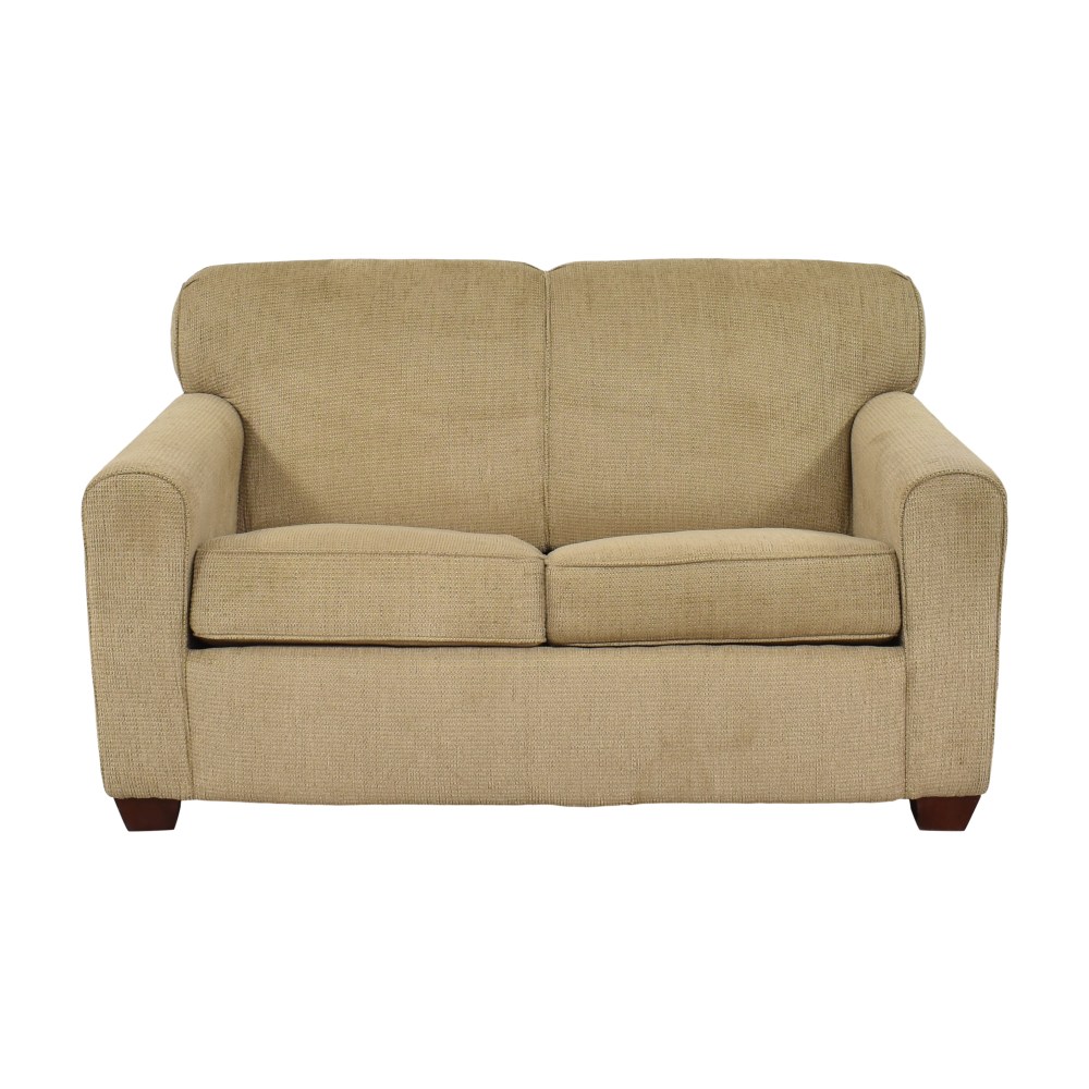 Klaussner Sleeper Loveseat | 50% Off | Kaiyo