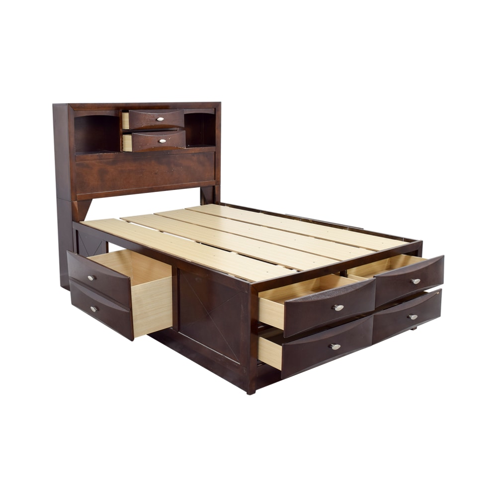 Acme Louis Philippe Cherry Queen Bed