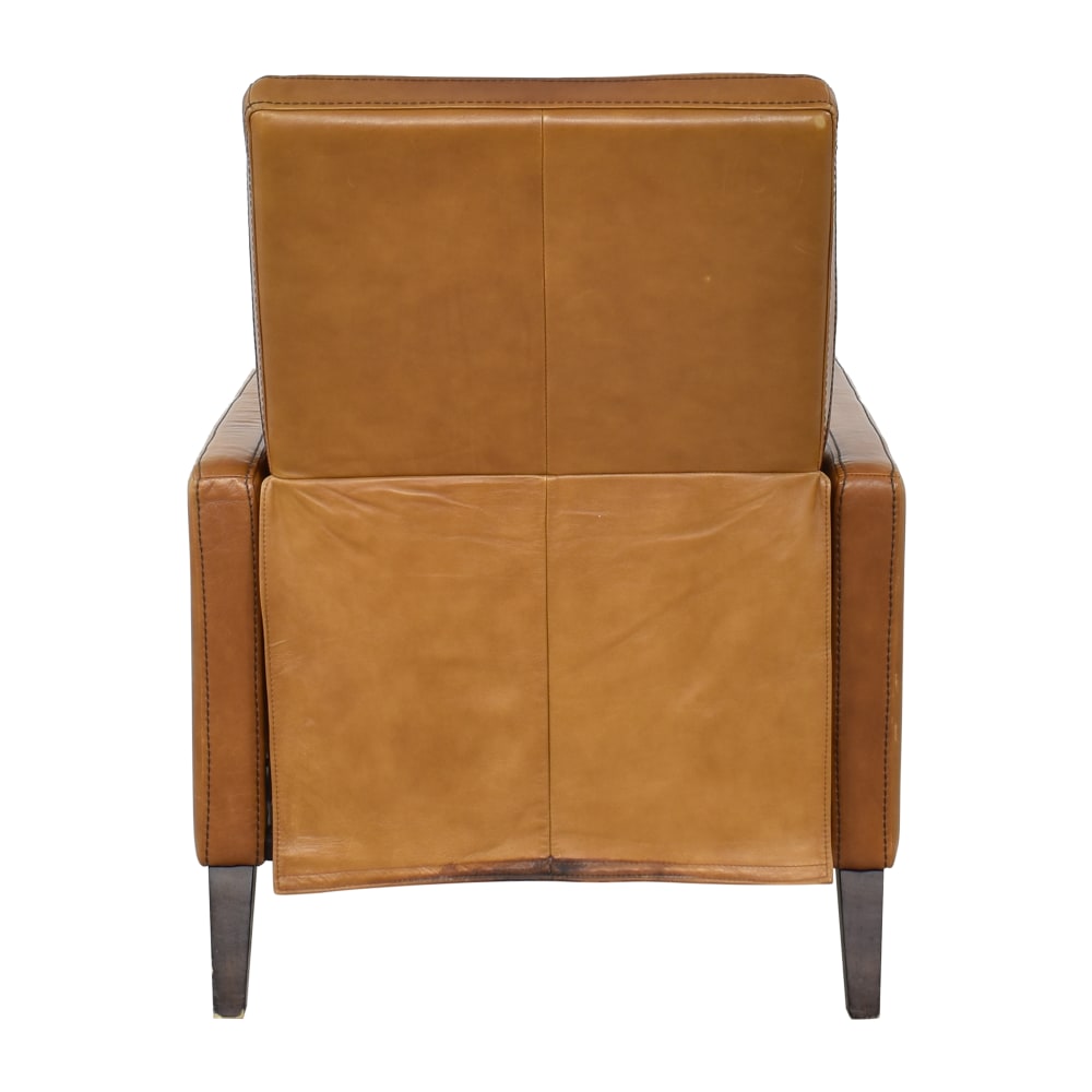 Where To Find West Elm's Sedgwick Leather Recliner For Cheap - Stylish  Leather Recliners