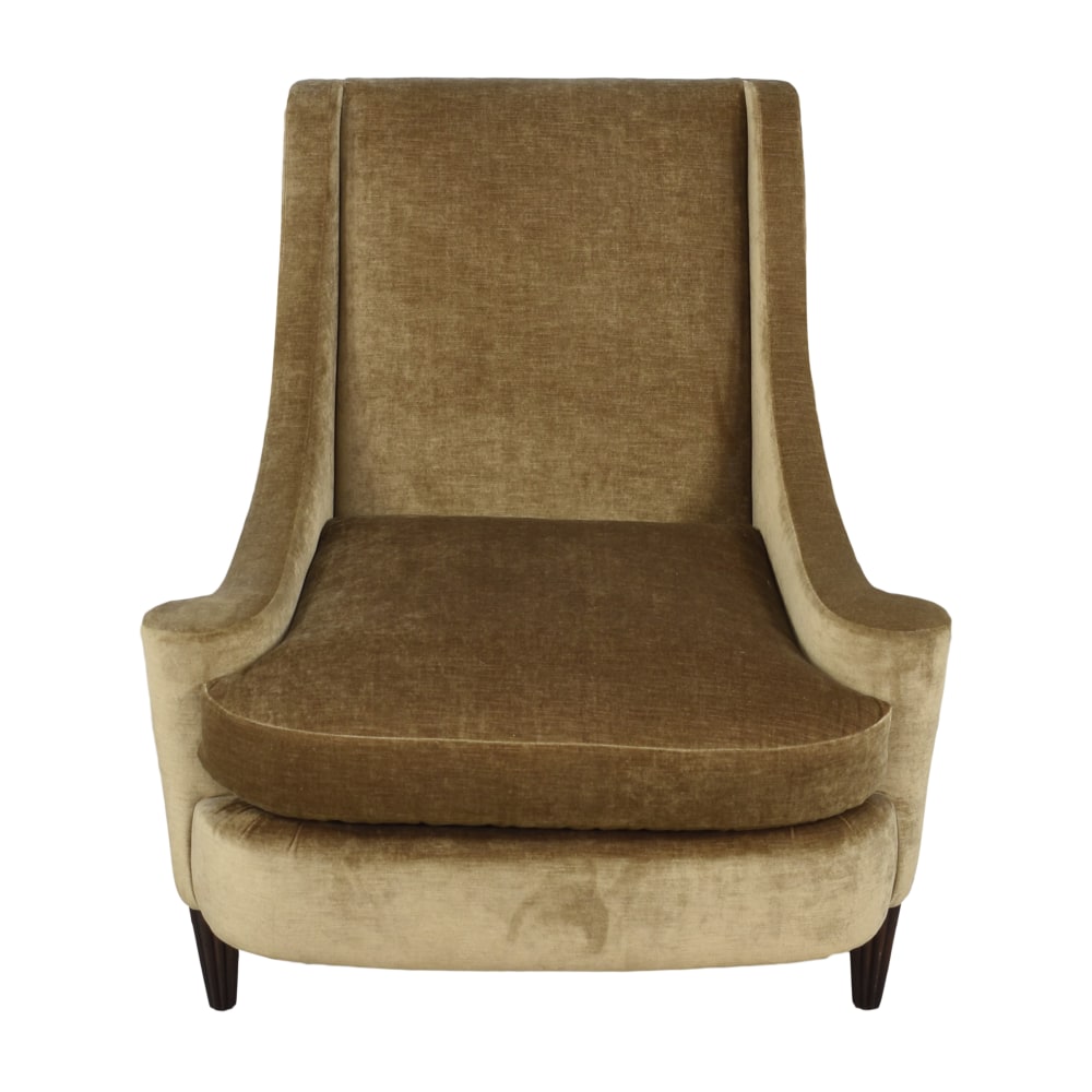 Louis Philippe-Style Floral Parlor Chair, 93% Off