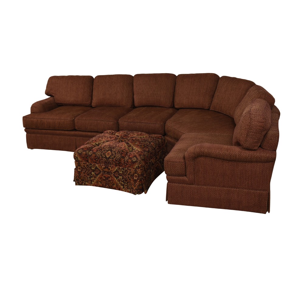 Taylor King Corner Sectional Sofa With Ottoman 93 Off Kaiyo