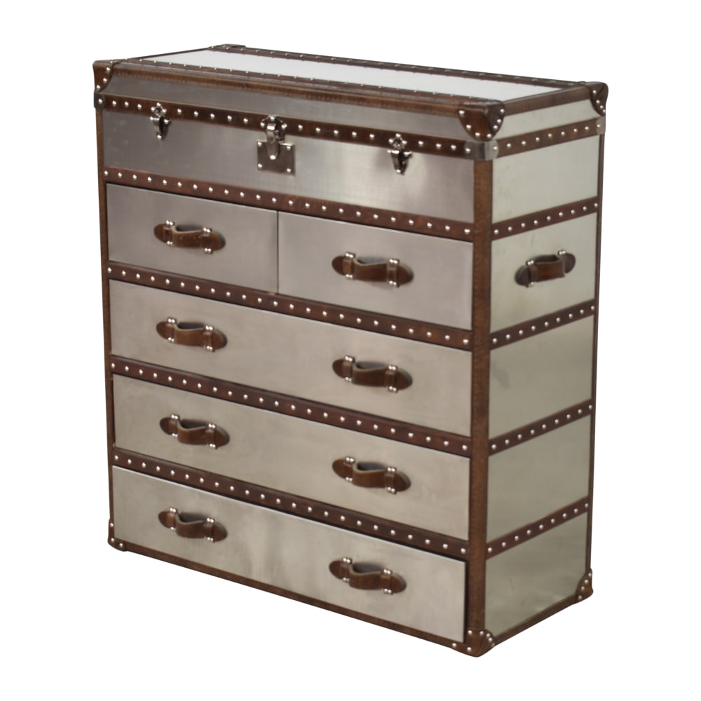 Restoration Hardware Mayfair Steamer Trunk Chest, 55% Off