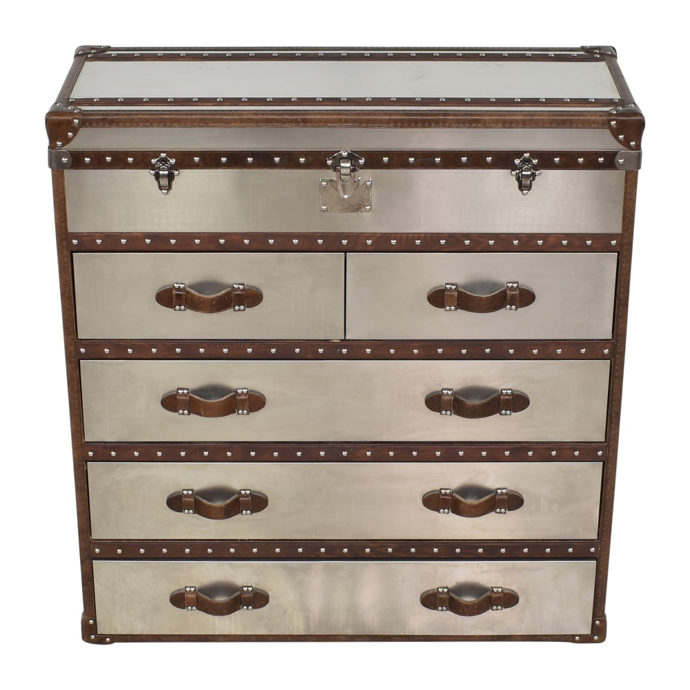 Restoration Hardware Mayfair Steamer Trunk Chest, 55% Off