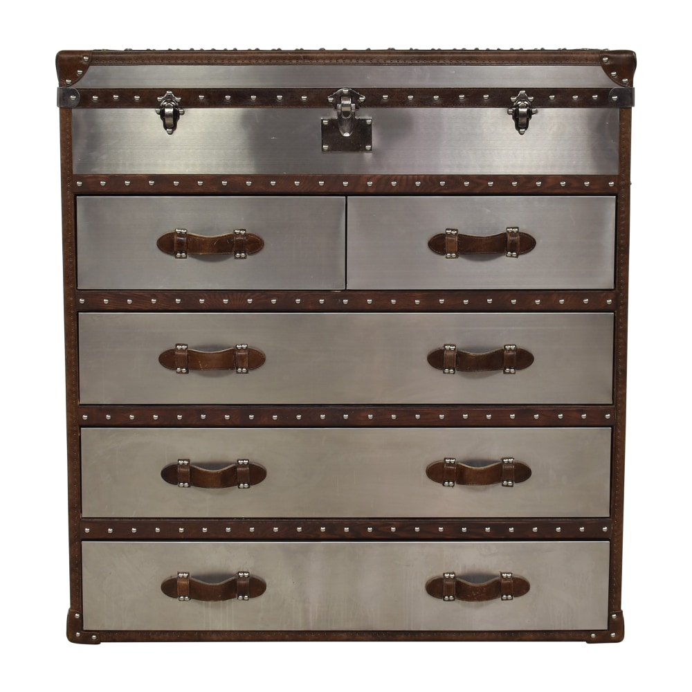 steamer trunk dresser