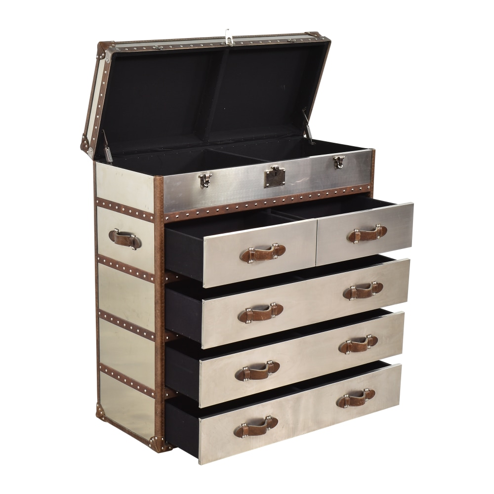 Restoration Hardware Mayfair Steamer Trunk Chest, 55% Off