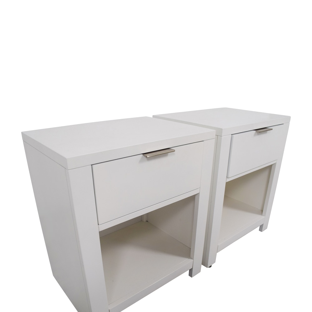 Macy's White Nightstands 82 Off Kaiyo