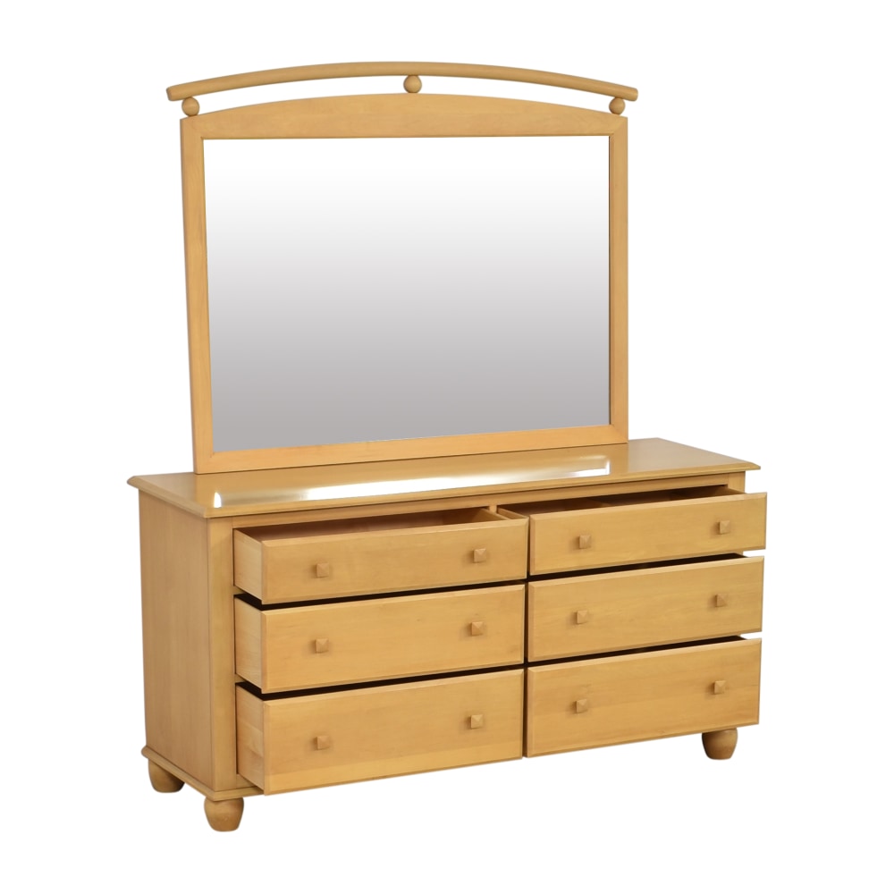 Ethan Allen Ethan Allen American Dimensions Dresser with Mirror  for sale