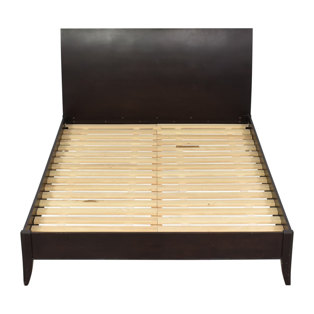 Crate & Barrel Queen Platform Bed | 60% Off | Kaiyo