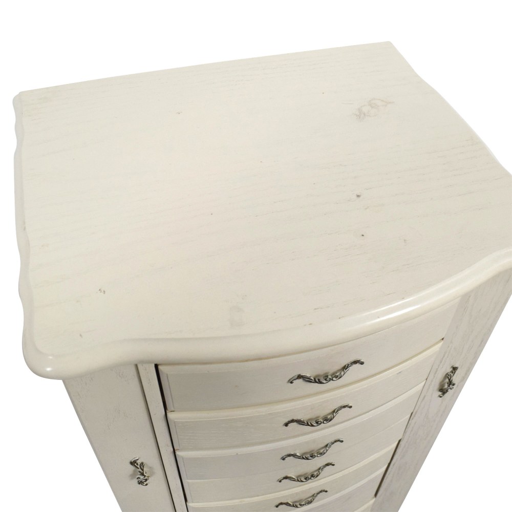 shop White Vintage Jewelry Armoire online