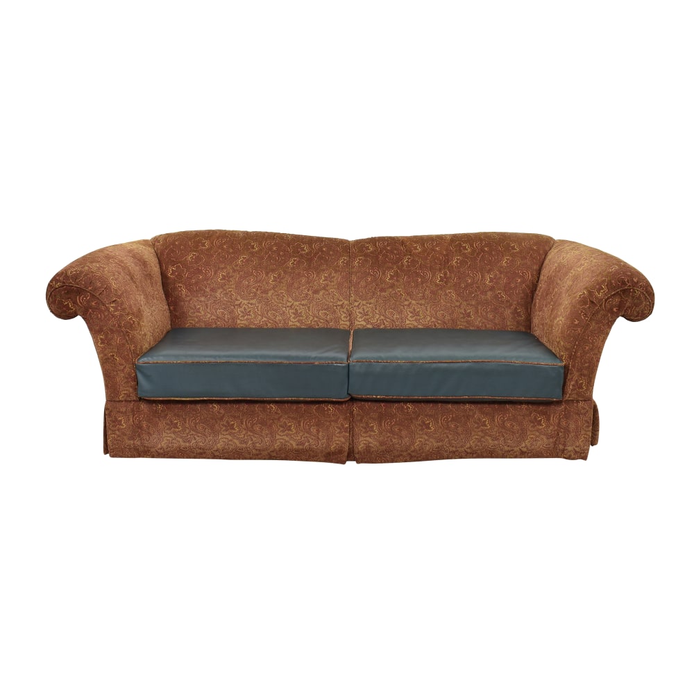 86% OFF - Lee Industries Lee Industries Roll Arm Sofa / Sofas