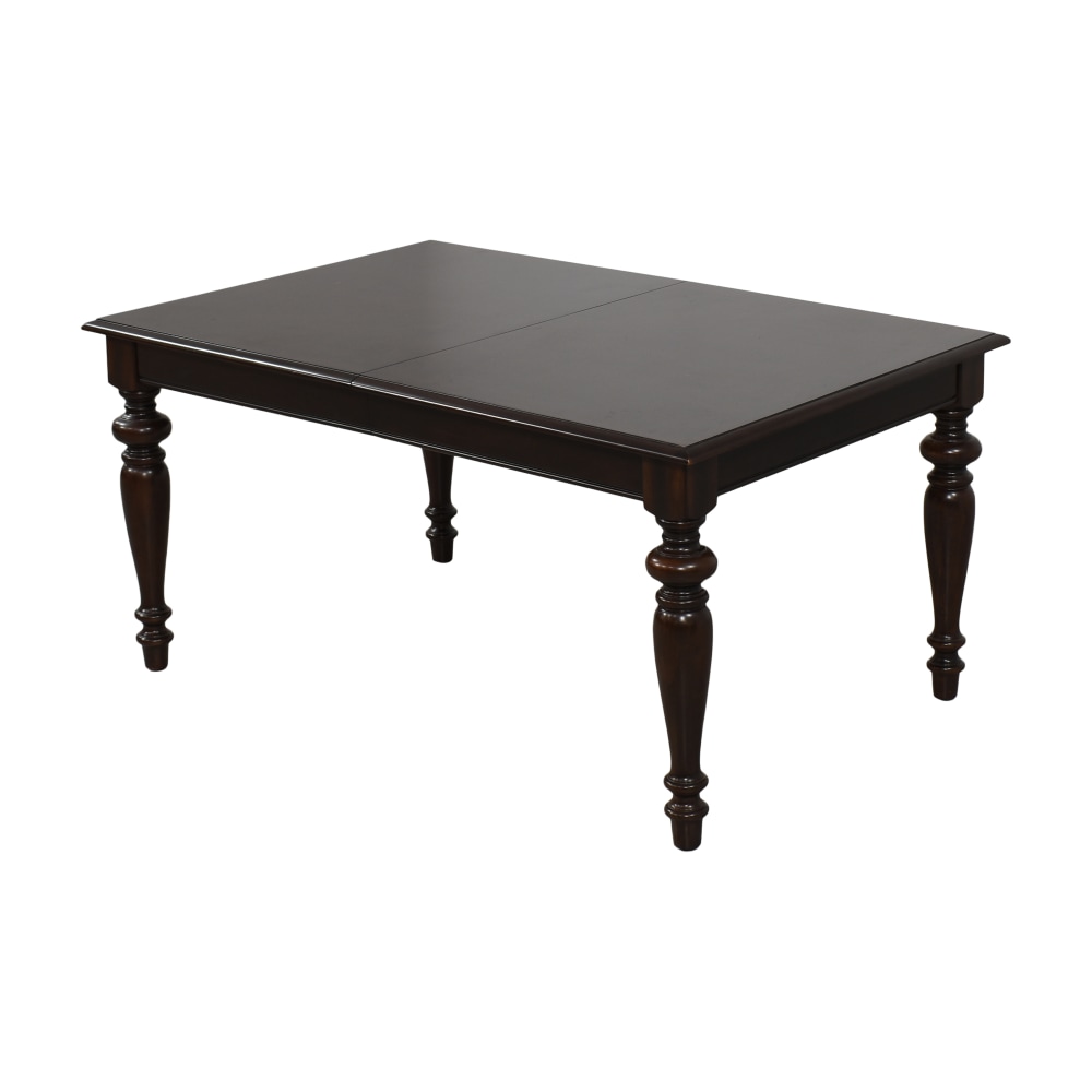 Used Macys Bradford Extendable Dining Table 