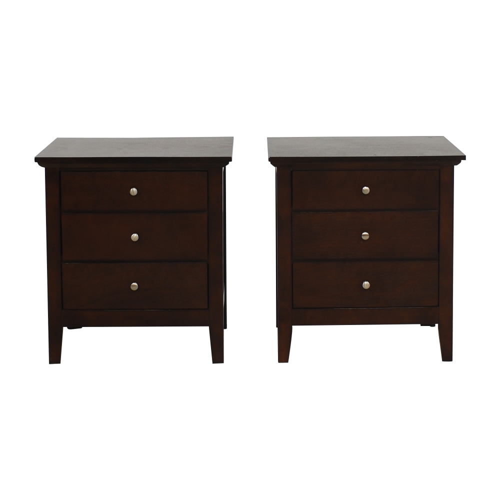 buy Classic Three Drawer Nightstands   End Tables