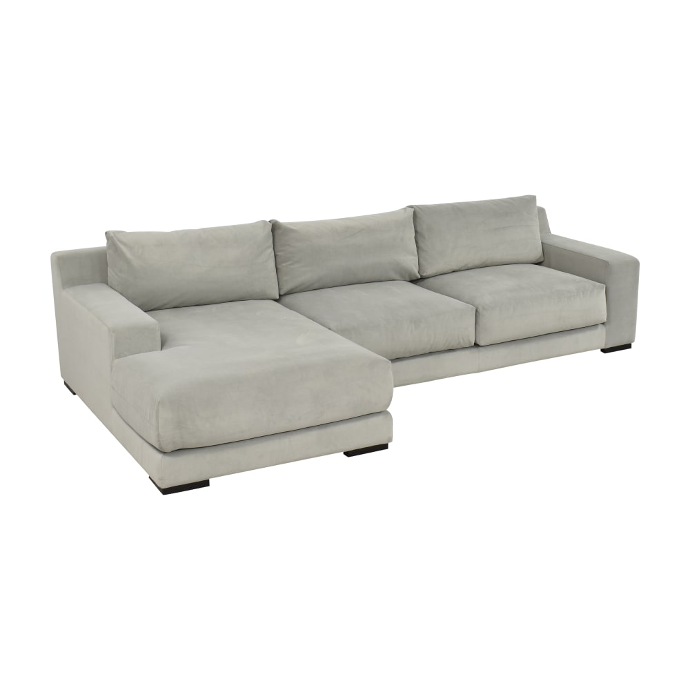 Dalton 3 Piece Chaise Sectional, Sofa With Chaise