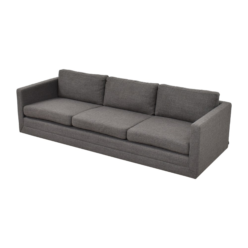 Brand new Kardiel black and white tartan plaid sofa / love seat