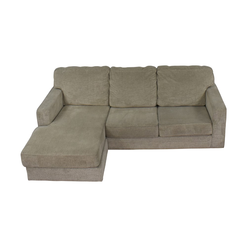 Ashley Furniture Chaise Sectional Used 