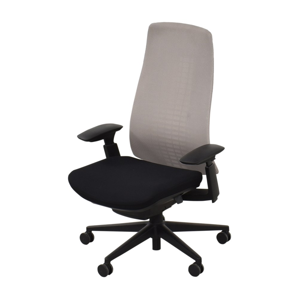 Used Haworth Fern Task/Office Chair in Gray