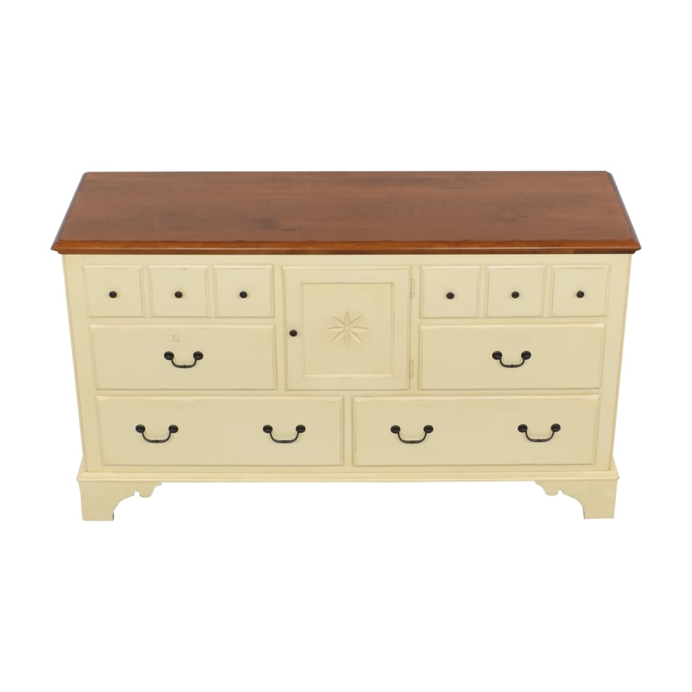 Ethan Allen Country Crossings Six Drawer Dresser / Dressers