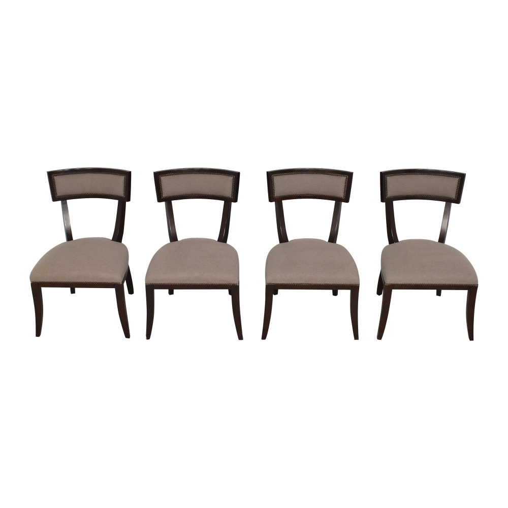 Bernhardt Wheat Back Dining Chairs, 77% Off