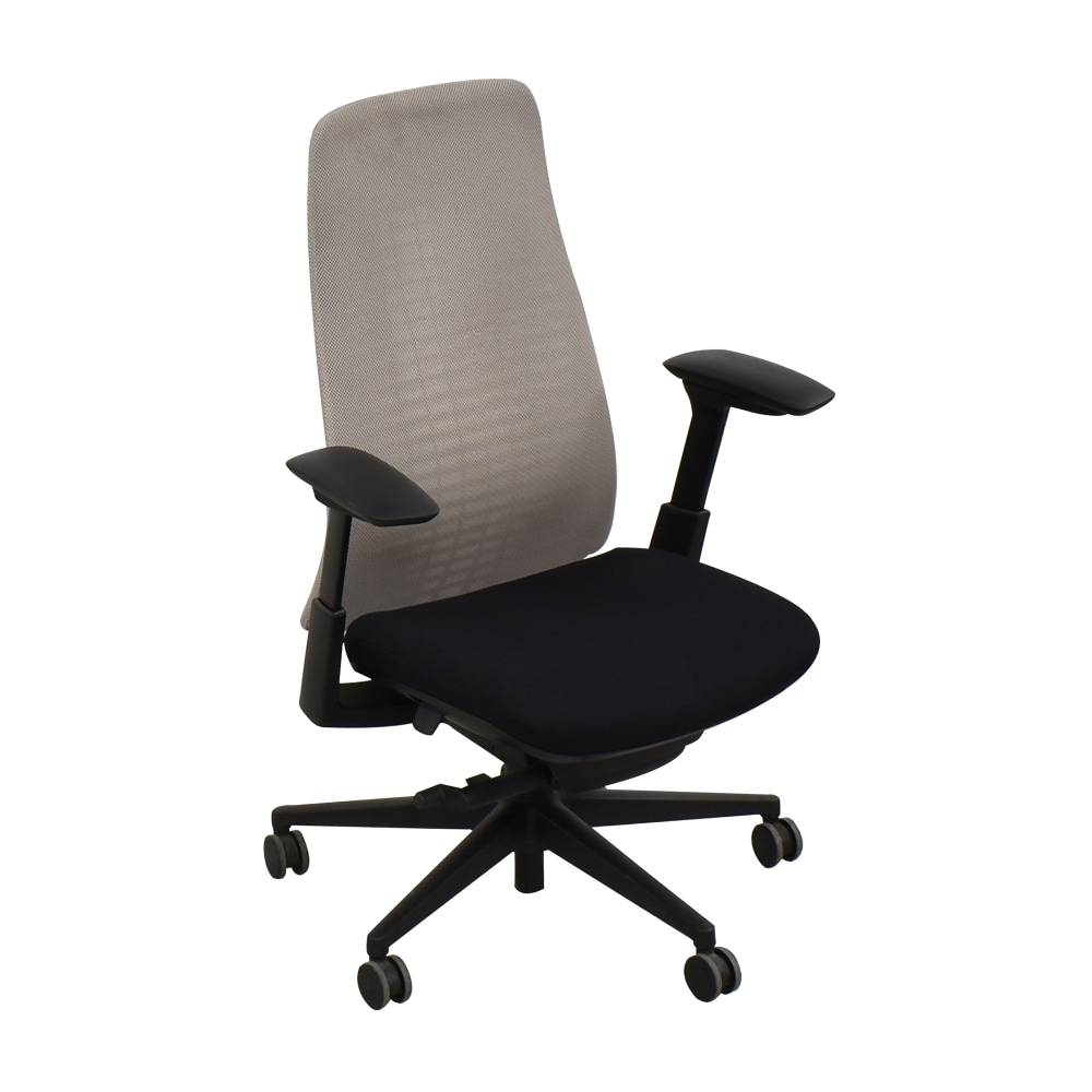 Used Haworth Fern Task/Office Chair in Gray