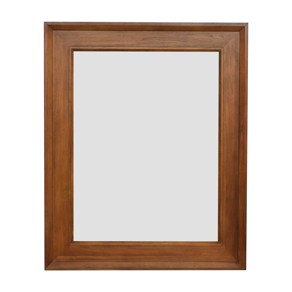 Ethan Allen Rectangular Wall Mirror | 69% Off | Kaiyo