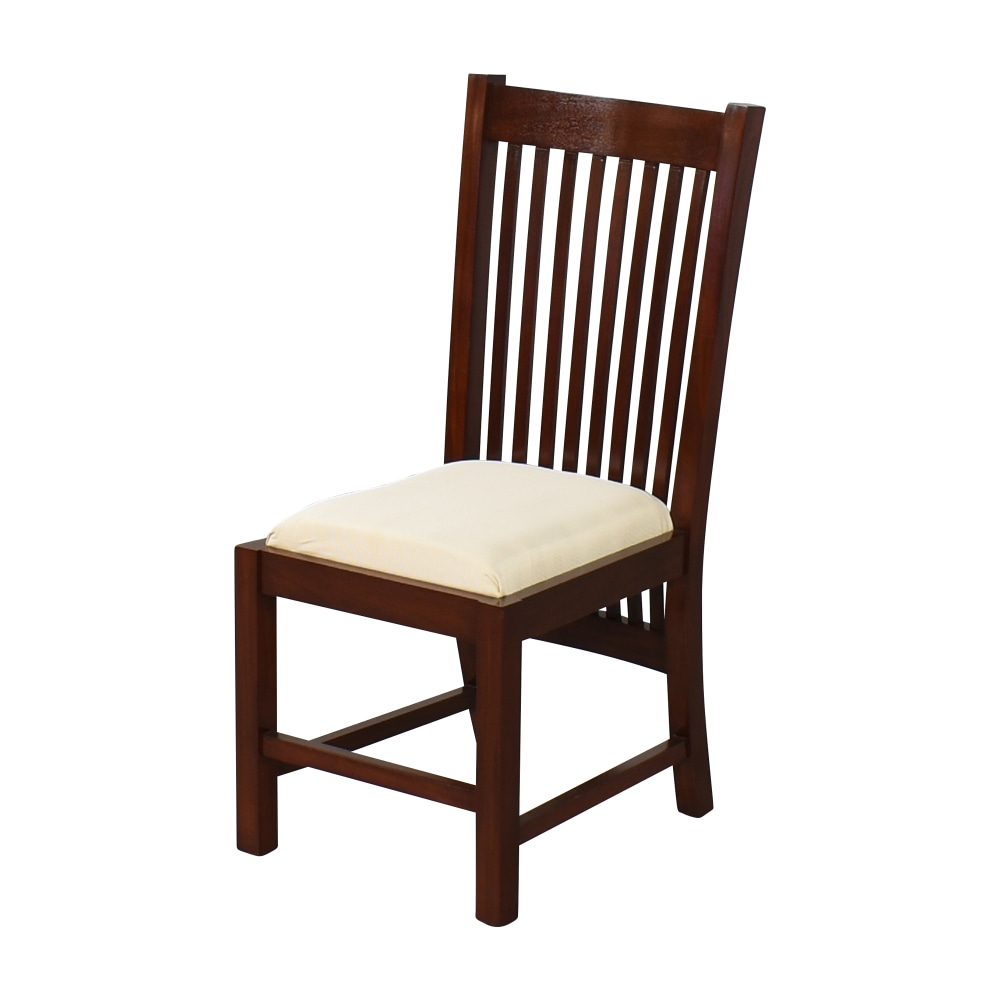 shop Custom Slat Back Dining Side Chairs  Chairs