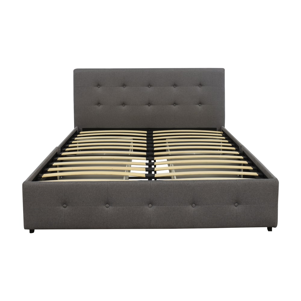 AllModern Upholstered Storage Platform Queen Bed | 38% Off | Kaiyo