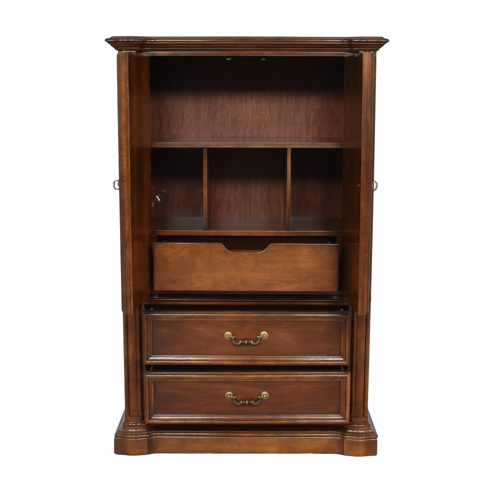 shop Stanley Furniture Traditional Armoire  Stanley Furniture Storage