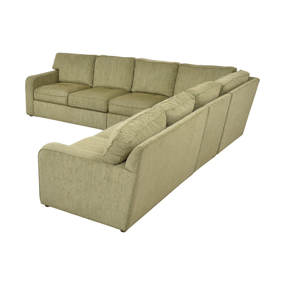 Ethan Allen L-Shaped Sectional Sofa | 84% Off | Kaiyo