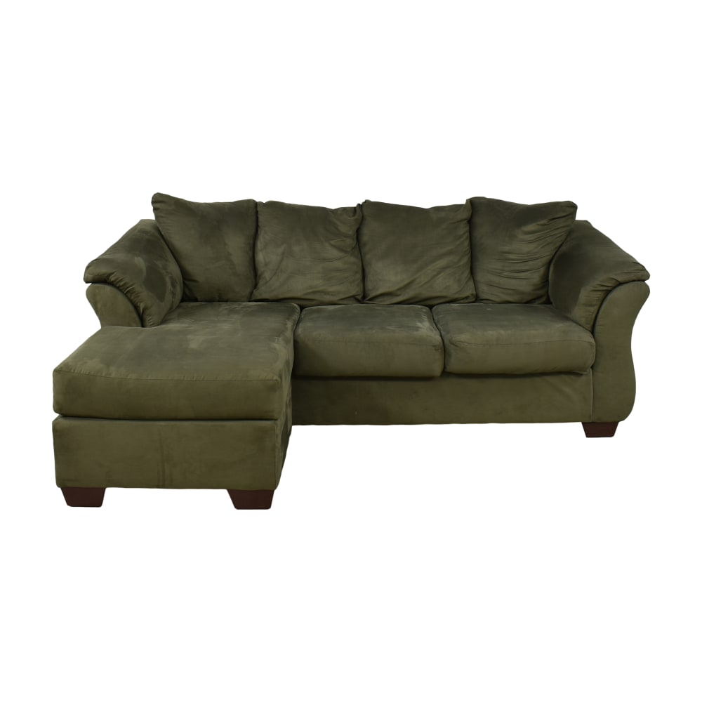 Ashley Furniture Chaise Sectional Sofa Used 