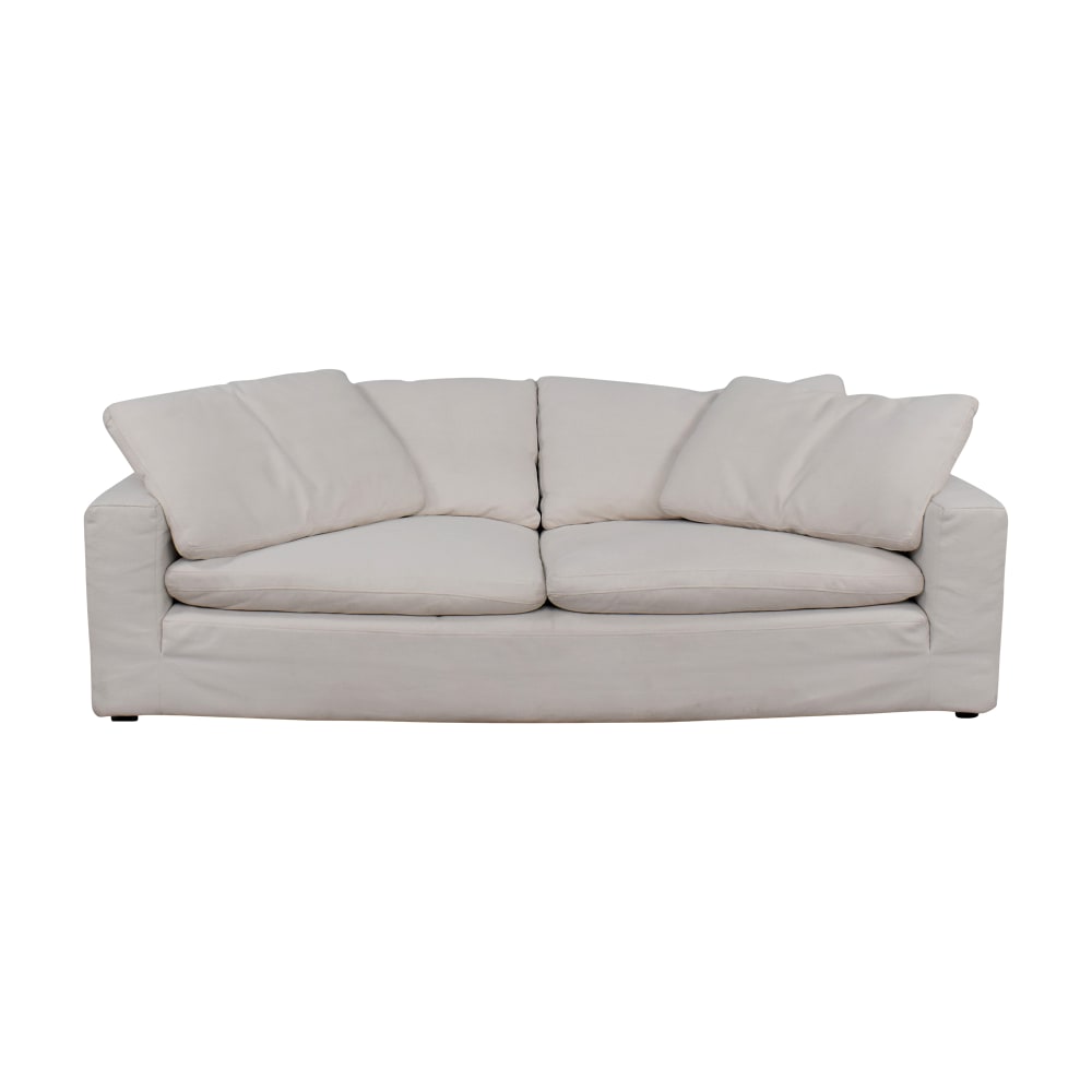 Restoration Hardware Cloud Sofa with Ottoman  / Sofas