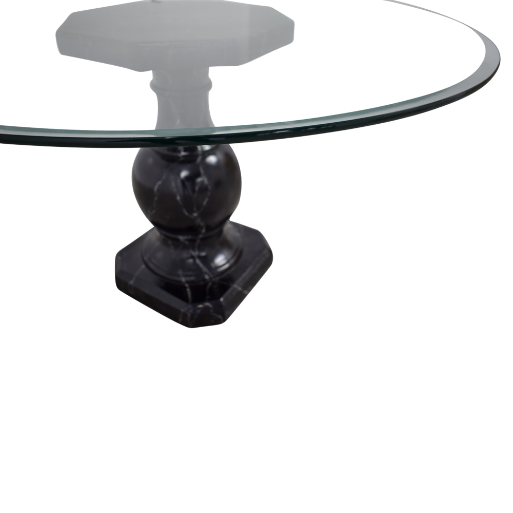 Ballard Designs Dining Table With Glass Top 