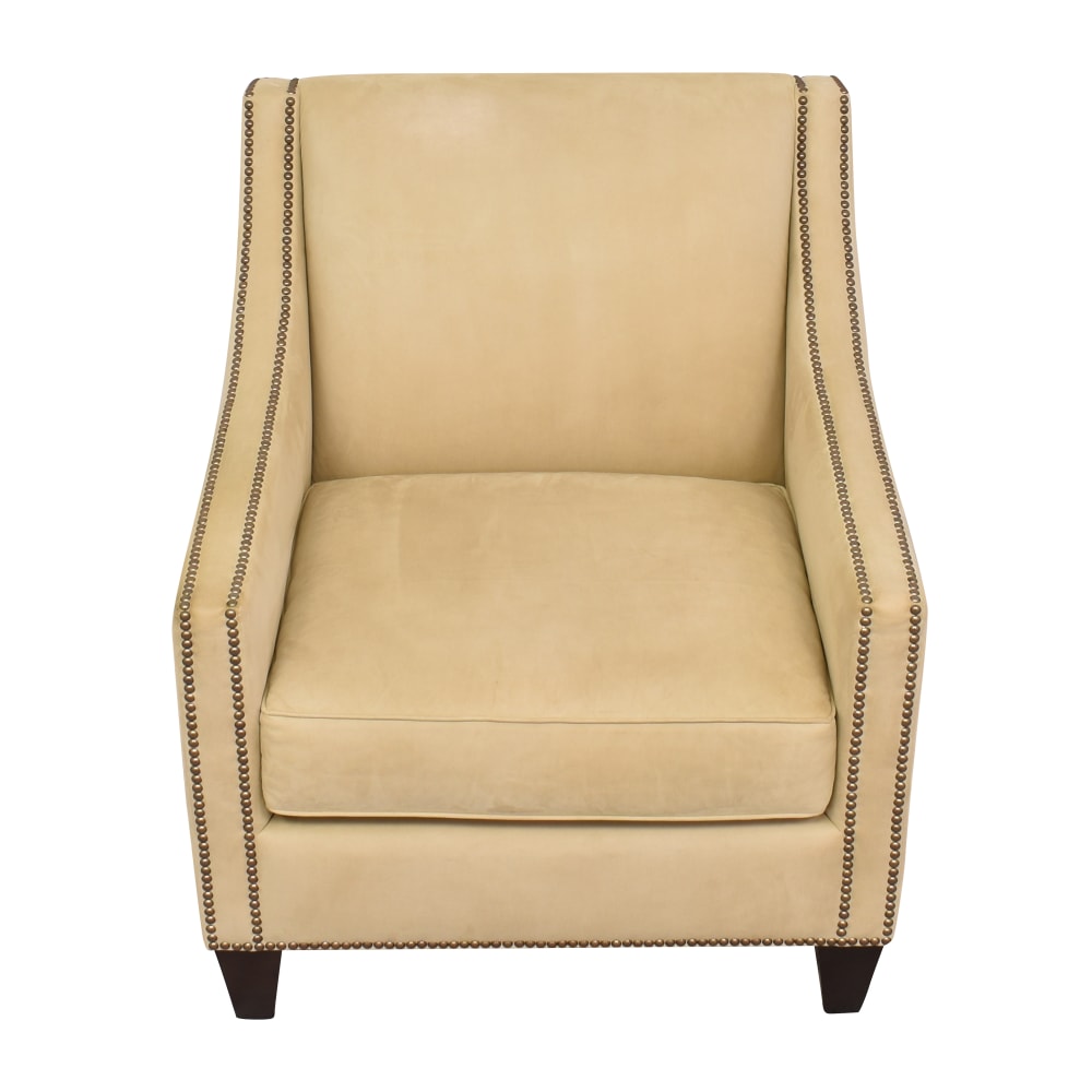 Used Fabric Upholstered Accent Chair 