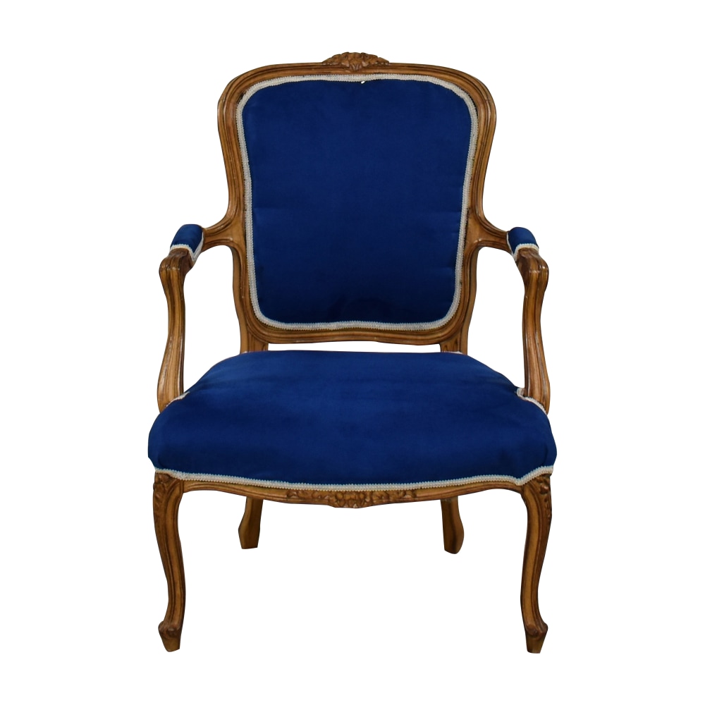 French Louis XV Style Arm Chair, 88% Off