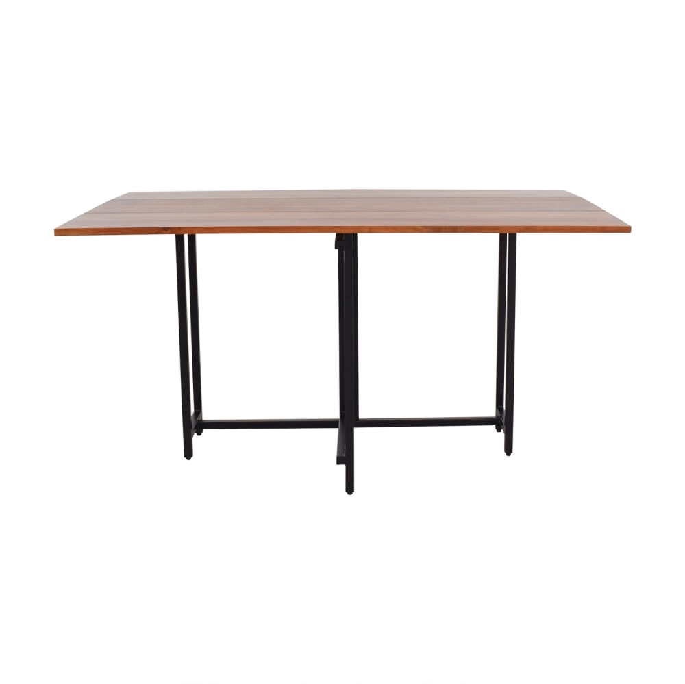 Crate & Barrel Crate & Barrel Origami Extendable Leaf Table Tables